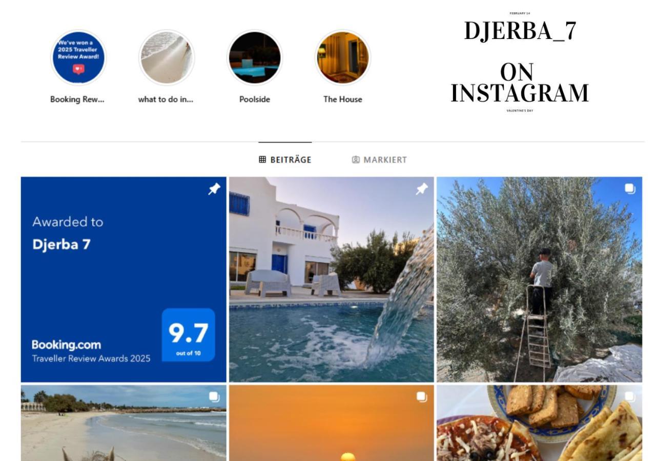 Willa Djerba 7 Aghīr Zewnętrze zdjęcie