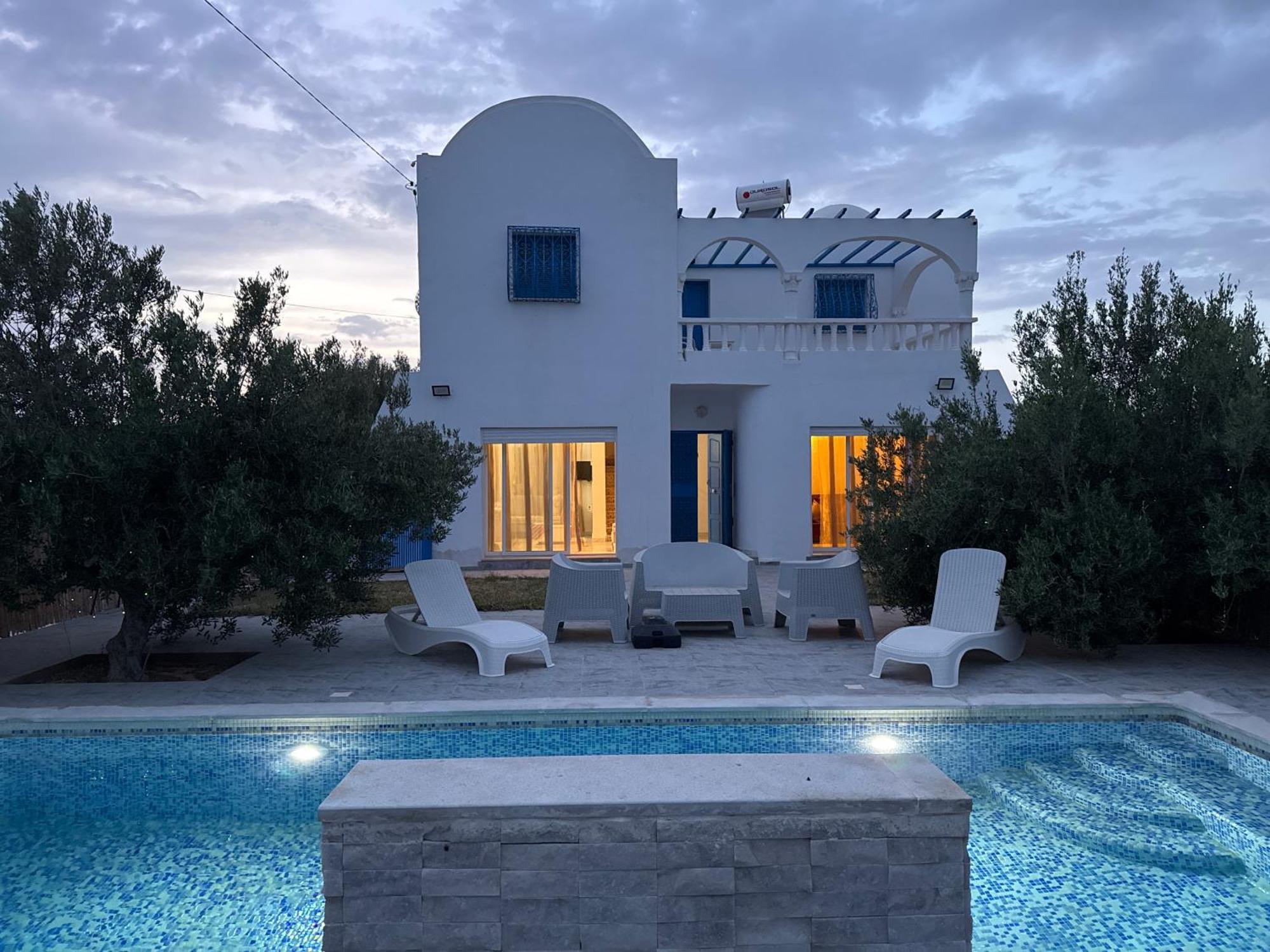 Willa Djerba 7 Aghīr Zewnętrze zdjęcie